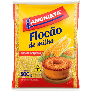 FARINHA DE MILHO ANCHIETA 500G FLOCAO